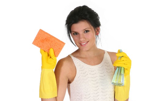 Liability and customer responsibility terms for cleaning work