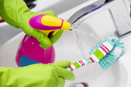 Commercial one off cleaning in a Camden workspace