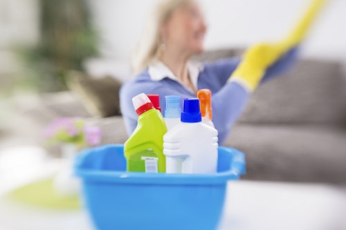 Illustration representing screen-reader friendly carpet cleaning information