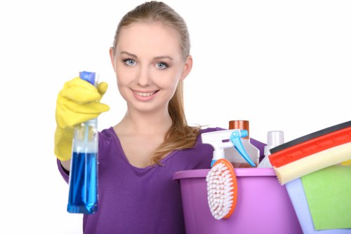 Deep cleaning service in a Camden apartment