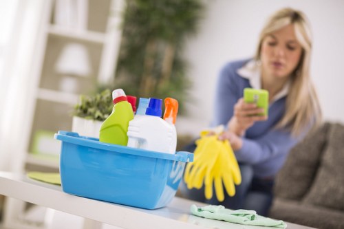 Deep cleaning stains from upholstered chairs in Camden