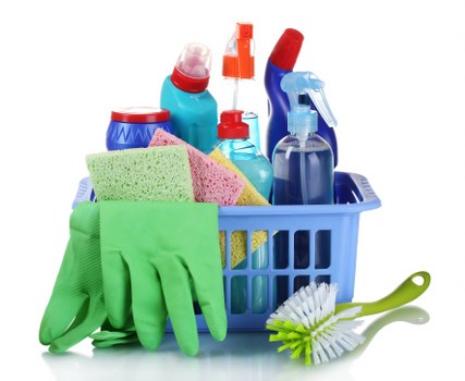 Bathroom cleaning in a Camden home with detailed hygienic care